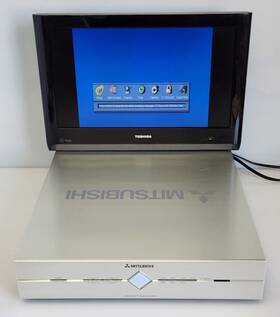 Mitsubishi Hd-6000 2005 Electric Hdtv Receiver Controller With Manual Tested