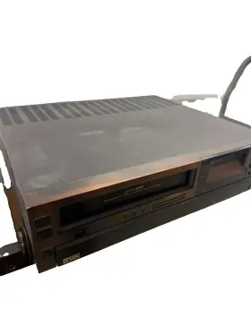 Hs-e70 Mitsubishi High-end Svhs Video Recorder Wood Trim Classic 80s Look