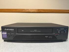 Mitsubishi Hs-u420 Vcr Vhs Player Tape Recorder Vintage Hifi Stereo 4 Head Video