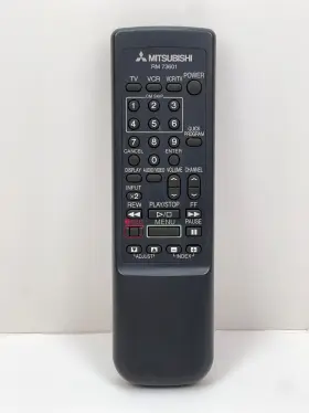 Hs-u431 Mitsubishi Genuine Vhs Vcr Remote