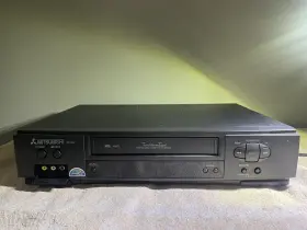 Hs-u440 Mitsubishi 4-head Hifi Vcr Video Cassette Recorder Tested And Working Hs-u440 Mitsubishi 4-head Hifi Vcr Video Cassette Recorder Tested And Working