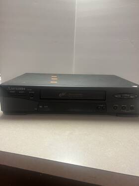 Mitsubishi Hs-u466 Vcr Vhs No Remote