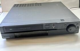 Mitsubishi Hs-u59 Vcr Vhs Hi-fi Stereo Cassette Recorder No Remote For Parts
