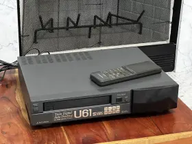 Hs-u61 Mitsubishi Vintage Vhs Model Parts Only