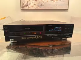 Hs-u70 Mitsubishi Stereo Video Cassette Recorder Twin Digital