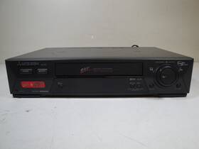 Mitsubishi Hs-u795 Vcr Plus Gold 4-head Hifi Vhs Player No Remote