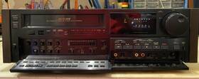 Mitsubishi Hs-u80 Super S-vhs Flying-erase Head Editing Vcr No Remote Not Work