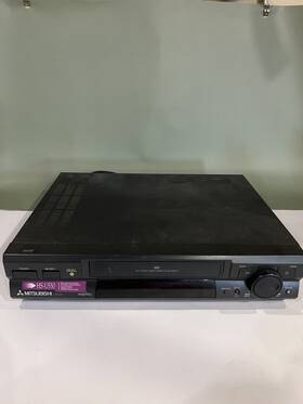 Mitsubishi Hsu550 Hs-u550 Vhs Vcr Video Cassette Recorder No Remote
