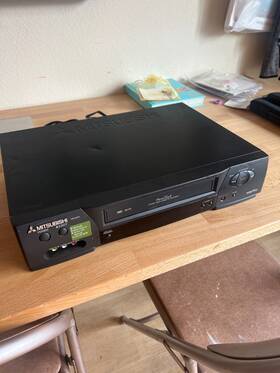 Mitsubishi O557 Fully Tested Hs-u530 Hifi Vhs Vcr Player With Perfecttape Svhs