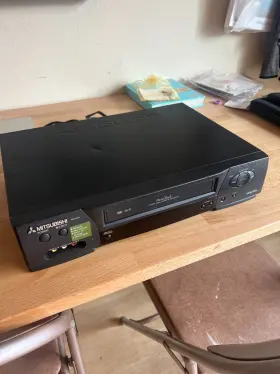 Hs-u530 Mitsubishi O557 Fully Tested Hifi Vhs Vcr Player With Perfecttape Svhs