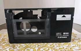 Mitsubishi Tad-c20 Cassette Adapter Vhs Motorized Vhs-c Expandor To . Tested