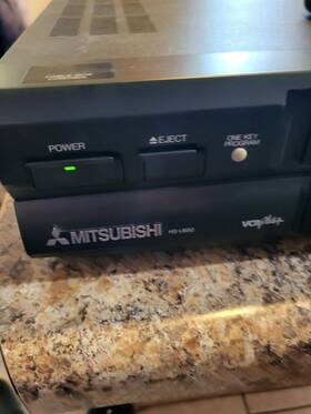 Mitsubishi U650 Hi Fi Sound Stereo Vcr Plus #hs -u650 With Remote No Returns