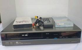 Montgomery Ward 10607 Working Jsj 4 Head Vhs Vcr Player With Remote