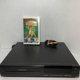 Montgomery Ward 20137 Signature 2000 4 Head Vhs Vcr Model Jsj No Remote Tested