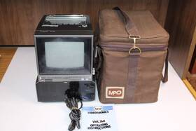 Mpo Videotronics Vhs-760 Portable Combination Vcr Color Monitor Working
