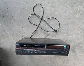 Multitech Mv-089 Vintage Vhs Multi Program Video Cassette Recorder For Parts
