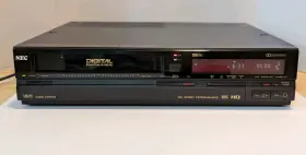 Dx-3500u Nec Vintage Stereo Dolby Vcr Vhs Tape Player With Remote - Manual Read