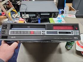 Nec M895eu Vhs Video Cassette Recorder Player N895eu Powers On No Remote