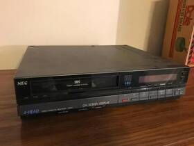 Nec N925u Rare 4 Head Video Cassette Recorder Parts Or Repair Bundle