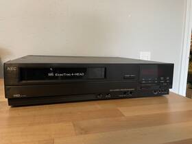 Nec N929u Rare Vintage Vcr Video Cassette Recorder Vhs Exactrac 4- Head