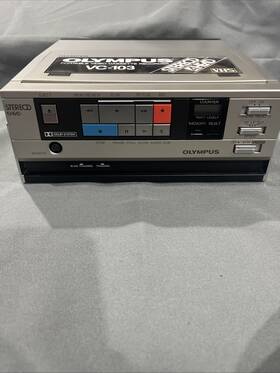 Olympus Vc-103 Vintage Portable Vhs Recorder No Power Untested With Case