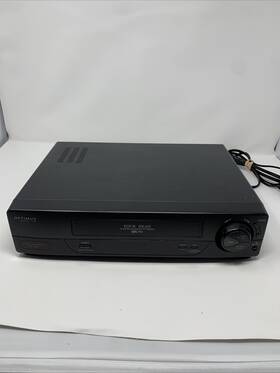 Optimus F.3 A/20231212/df.09 109 Vhs Video Cassette Recorder Vcr With Jog Dial Tested And Working