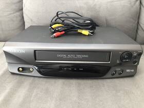 Orion Vr0211 Vcr Vhs Tape Player And Recorder Works Great With Cable