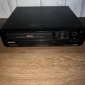 Orion Vr0400 Vcr 4-head Video Cassette Recorder Vhs Player Tested Working