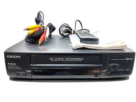 Orion Vro420 Vintage 4-head 181 Channel Tuner Hq Video Recorder Player Model
