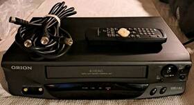 Orion Vro421 Vcr Model 4-head Tested Works Great With Remote