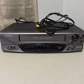 Orion Wr1000 / World Vcr Digital Auto Tracking Vhs Hq Tape Player Tested