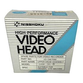 Panasonic 246-h-d Nisshoku Vcr Video Head Upper Drum Assembly Part Vs-2467090 Mod. 246- H -d Open