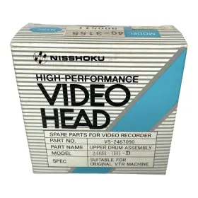 Vs-2467090 Panasonic 246-h-d Nisshoku Vcr Video Head Upper Drum Assembly Part Mod. 246- H -d Open