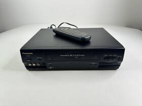 Panasonic 4659 Pv Head Hi-fi Omnivision Vhs Vcr - With Remote Fully Tested