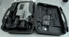 Ag-456 Panasonic 533286 Model S-vhs Pro Line Reporter Camcorder Camera Un-tested As-is