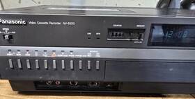 Panasonic 8320 Omnivision Ll Video Cassette Recorder Nv-