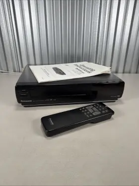 Ag-1270 Panasonic Professional Proline 4-head Vcr With Manual And Remote - Works