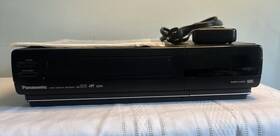 Panasonic Ag-1270p Super 4-head Vcr Proline Tested/works Instructions And Remote