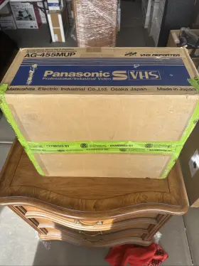 Ag-455mup Panasonic S-vhs Professional/industrial Movie Camera Brand New