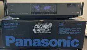 Panasonic Ag-w1 Ag-w1-p Multi Vhs Recorder Pal Secam Ntsc World Wide With Remote/manual