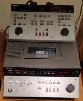 Nv-8500 Panasonic Rare Video Cassette Recorder And Editing Controller Nv- A500
