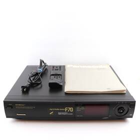 Panasonic Nv-f70px Nv-f70 Hq Hi-fi Mts Broadcast Stereo Video Cassette Recorder Vcr
