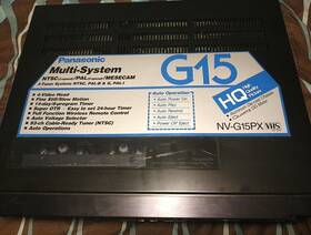 Panasonic Nv-g15px Multi-system Remote Powers On Not Working