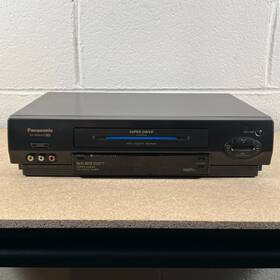 Panasonic Nv-hd6070px Vcr Vhs Super Drive 4 Head Blue Line Works Great