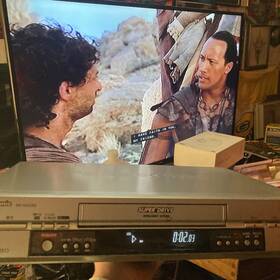 Panasonic Nv-hx33g Super Drive Vcr Vintage Vhs Player Japanese Tested No Remote