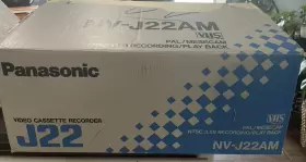 Nv-j22am Panasonic Model J22 Vhs 4 Head Player And Recorder W Remote In Box Rare