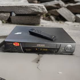 Panasonic Nv-sd220amj Vhs Vcr Super Drive 4-head Hi-fi Stereo With Remote Tested