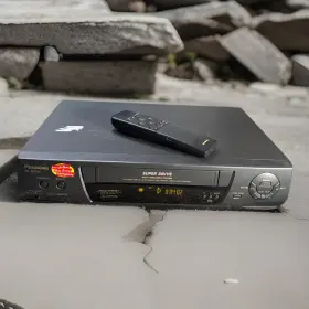 Nv-sd220amj Panasonic Vhs Vcr Super Drive 4-head Hi-fi Stereo With Remote Tested
