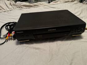 Panasonic Nv-sd225 Eu Super Drive Vcr - Pal Mesecam Ntsc Vhs Player Vintage
