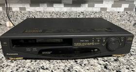 Panasonic Nv-sd350am Multi-system Vcr Vhs Player Parts Only - No Remote-read